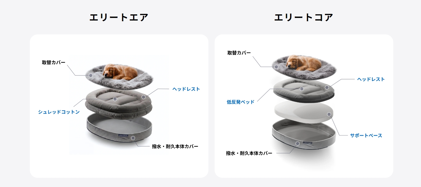 アンビエントラウンジ、ペットラウンジフィリング説明